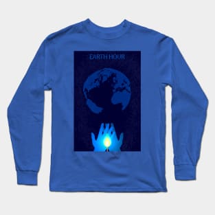 Earth Hour Long Sleeve T-Shirt